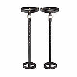 Гартери для гомілок Bijoux Indiscrets Maze Back Leg Garter, чорні, фото 6