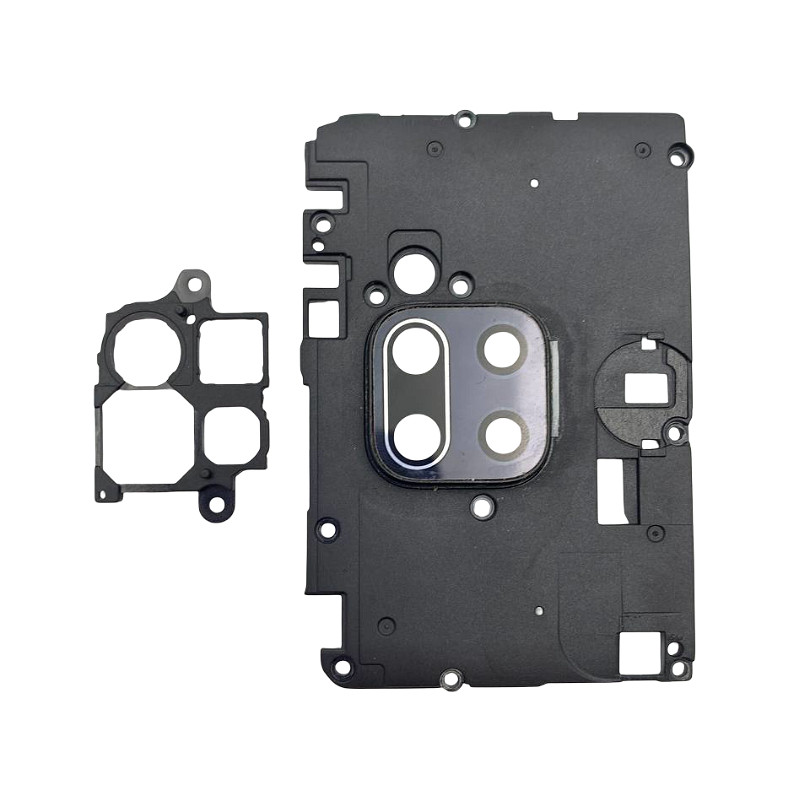 Скло камери з рамкою до телефона Xiaomi Redmi Note 9 4G M2003J15SG Б/У, фото 1