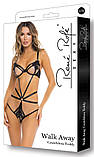 Еротичне боді про Rene Rofe Walk Away, S/M, з інтимним вирізом, з відкритою грудьми, чорне, фото 3