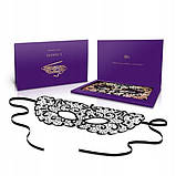 Маска на очі Rianne S Jane, мереживна, чорна, one size, фото 2