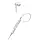 Навушники Baseus Encok 3.5mm lateral in-ear Wired Earphone H17 White (NGCR020002), фото 4