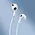 Навушники Baseus Encok 3.5mm lateral in-ear Wired Earphone H17 White (NGCR020002), фото 5