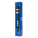 Масажер-мікрофон Doxy Die Cast 3R Wand Vibrator, синій, фото 4