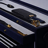 Валіза БДСМ UPKO Black Label Deluxe Kit з розкішними девайсами з італійської шкіри, фото 3