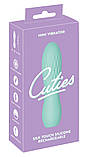 Мінівібратор із рельєфом Cuties 3, м'ятний, 10.8 х 2.8 см, фото 2