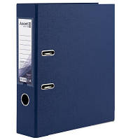 Популярний! Папка - реєстратор Axent А4+ двостороння 7.5 cм Темно-синя (D1712-12C) - Краща якість тільки на Nukleon.com.ua