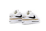 Зимові жіночі кросівки Nike Court Legacy Lift White Black (з хутром) DM7590-100, фото 4