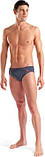 Плавки-сліпи для чоловіків Arena POSEIDONIA SWIM BRIEFS сірий, рожевий Чоловічий 90, фото 3