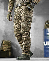 Тактичні штани Terra Піксель ріпстоп бавовна поліестер дихаючі манжети на липучках L [n-9120]