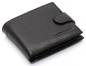 Чорне класичне портмоне з натуральної шкіри Marco Coverna MC-2003Н-1