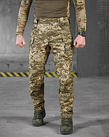 Тактичні штани Pancer Піксель ріп-стоп еластичні вставки вентиляція затяжки манжети XL [n-9103]