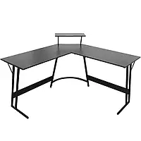 Стіл ігровий XTRIKE ME DK-04 кутовий, 130х50х74см, чорний