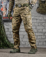 Тактичні штани Pyramid Піксель ріпстоп легкі бавовна еластан манжети на липучках L [n-1686]