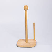 Тримач для паперових рушників 15,5×15,5×32 (см) підставка дерев'яна HB-40-10 5151213