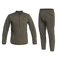 Флісова білизна демісезонна Mil-Tec Teesar Gen. III з блискавкою комплект, Olive, 3XL 3XL 1