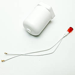 Ковпак пластиковий захисний з світлодіодом під ТЕН із різьбою 1 1/4" для тенів у чавунні батареї та водонагрівачі