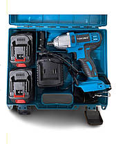 Акумуляторний ударний гайковерт Yokuma JL21-1 (2 АКБ 18 В 4.0 Ah), фото 4