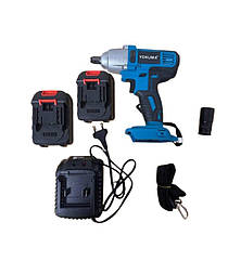 Акумуляторний ударний гайковерт 2 акб 18 В 4.0 Ah Yokuma JL21-1