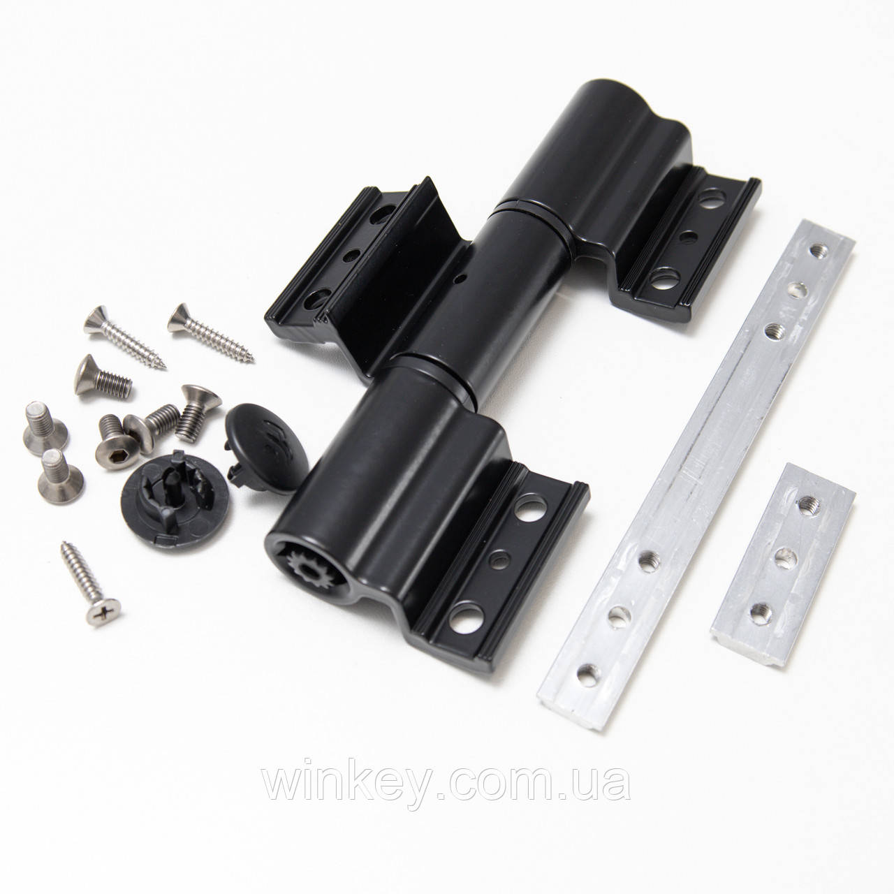 Петлі дверні STUBLINA 2096.00.313 для алюмінію чорні, фото 1