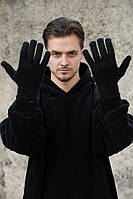 Теплі зимові сенсорні перчатки рукавиці 5-73 Without Morgan Black