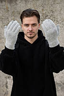 Теплі зимові сенсорні перчатки рукавиці 5-73 Without Morgan Gray