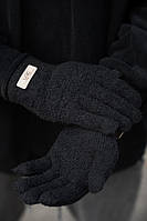 Теплі зимові міхові перчатки рукавиці 7-51А Without Lary Black