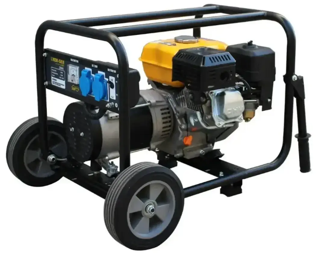 Генератор однофазний бензиновий (виробник) Ayerbe 2.5 кВт 16А (модель. Energen 2800), фото 1