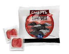 Засіб проти щурів і мишей Смерть Щурам No2, 200 грам Італ Тайгер