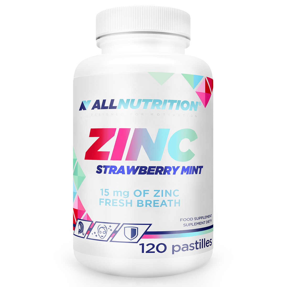 Цинк AllNutrition Zinc 15 мг 120 пастилок (різні смаки)