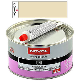 Універсальна середньозерниста шпаклівка Novol Uni 1950+50г
