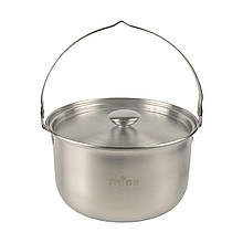 Казанок Tribe Family Pot 3.5 л сталевий T-FH-0005-metal чавунний котелок для їжі