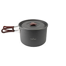 Казанок Tribe Pot 3 л Alu алюмінієвий T-FH-0015-сірий легкий для подорожей