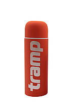 Термос ТРАНП Софт Тач 1 л UTRC-109 Оранжевий з нержавіючої сталі з антиковзким покриттям