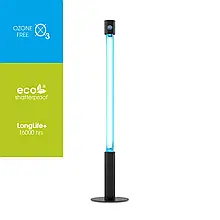 Бактерицидний облучувач BactoSfera 360° 15 ECO Black для кварцування повітря та поверхонь, 15 Вт, чорного кольору