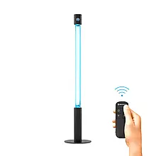 Бактерицидний облучувач BactoSfera 360° 15 OZONE RC-TIMER Чорний, потужність 15 Вт, для повітря та поверхонь