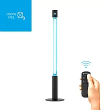 Бактерицидний опромінювач BactoSfera 360° 15 OZONEFREE RC-TIMER Чорний, потужність 15 Вт, для приміщень до 20 м²