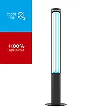 Бактерицидний облучувач BactoSfera 360° U60 +100% Black, потужність 60 Вт