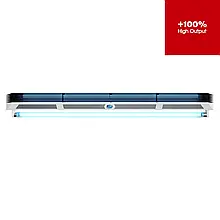 Екранований бактерицидний опромінювач з жалюзі BactoSfera EKRAN Jalousie 55x2 +100% для повітря та поверхонь