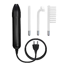 Апарат дарсонвалізації BactoSfera DARSONVAL. Чорний, для стоматології та косметології, 3 електрода