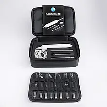 Апарат дарсонвалізації BactoSfera DARSONVAL, 11 насадок, білий, для косметології та стоматології