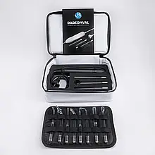 Апарат дарсонвалізації BactoSfera DARSONVAL, чорний, 11 насадок, для косметології та стоматології