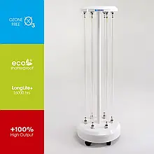 Облучувач медичний BactoSfera MED 55x6, мобільний, для кварцування приміщень, вага 6,7 кг