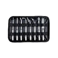 Набір електродів-насадок для дарсонвалів BactoSfera DARSONVAL (8 шт), артикул 1008, для терапії шкіри та волосся