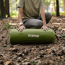 Самонадувний килимок Tramp COMFORT оливковий 190x60x3 UTRI-015 вага 1.5 кг максимальне навантаження до 130 кг