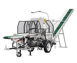 Півавтоматичний дровокол і різак Lumag SSA500E з конвеєром, потужність 9,5 кВт