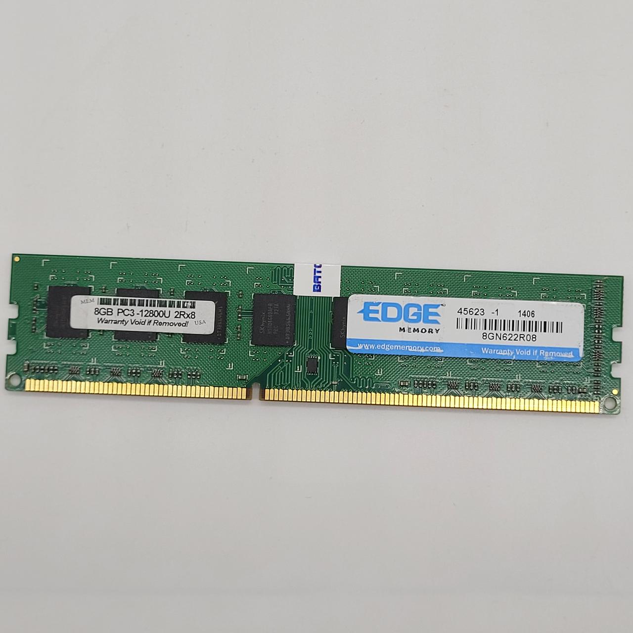 Оперативна пам'ять для комп'ютера Edge DDR3 8Gb 1600MHz PC3-12800U 2R8 CL11 (8GN622R08) Б/В