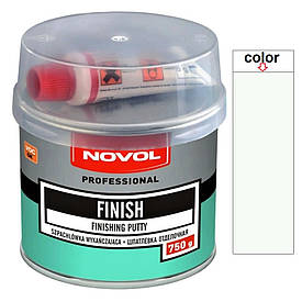 Фінішна оздоблювальна дрібнозерниста шпаклівка Novol Finish 730+20г