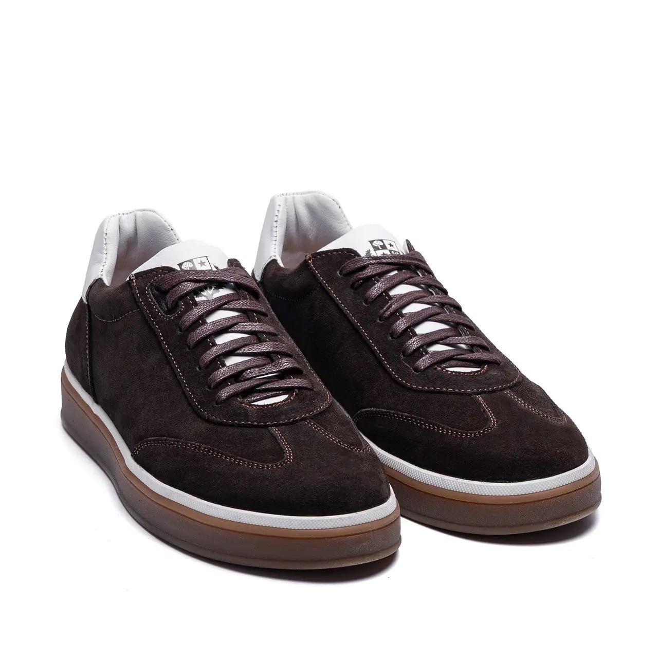 Чоловічі шкіряні кросівки Brown Velvet — коричневі, весна/осінь, фото 1