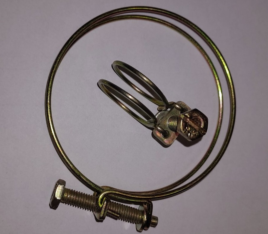 Затискач дротяний 65-70мм, фото 1