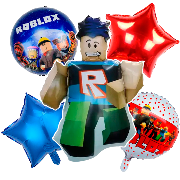 Набір фольгованих кульок "Роблокс | Roblox", 5 шт., фото 1